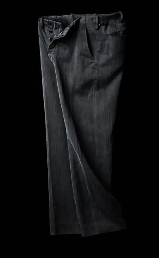 激レアMAATEE&SONS 25SSCHINO TROUSERドゥルンBLK