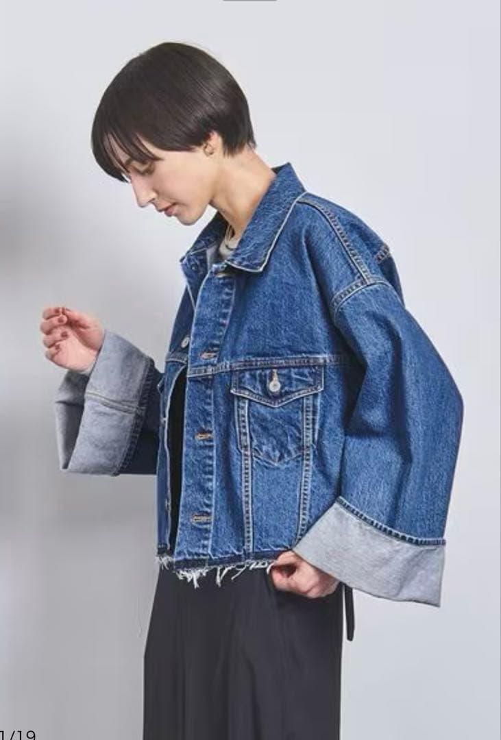 お値下げ！新品、未使用！SACRA オーセンティックデニムジャケット