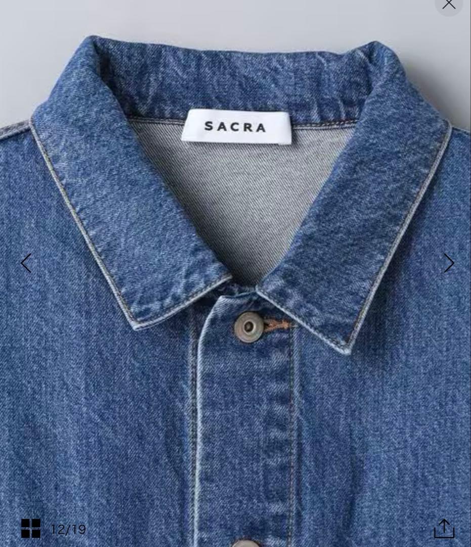 お値下げ！新品、未使用！SACRA オーセンティックデニムジャケット