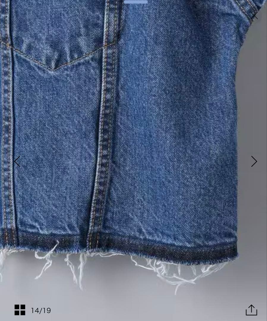 お値下げ！新品、未使用！SACRA オーセンティックデニムジャケット