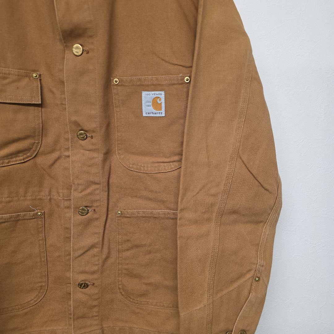 1989年　星タグUSA製100年記念モデル　カーハートチョアコートカバーオール
