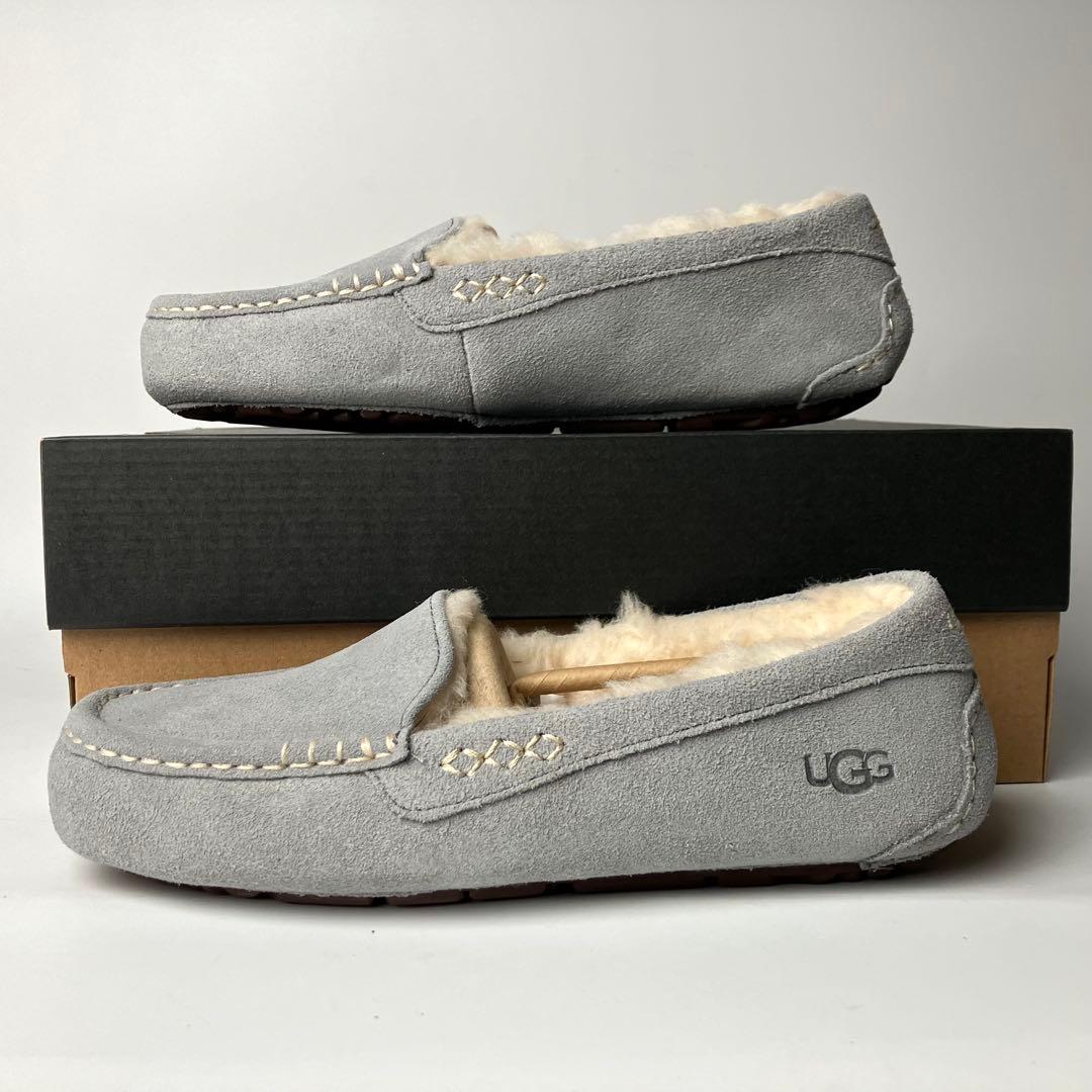 【未使用】UGG ANSLEY アンスレー　モカシン　フラットシューズ　25