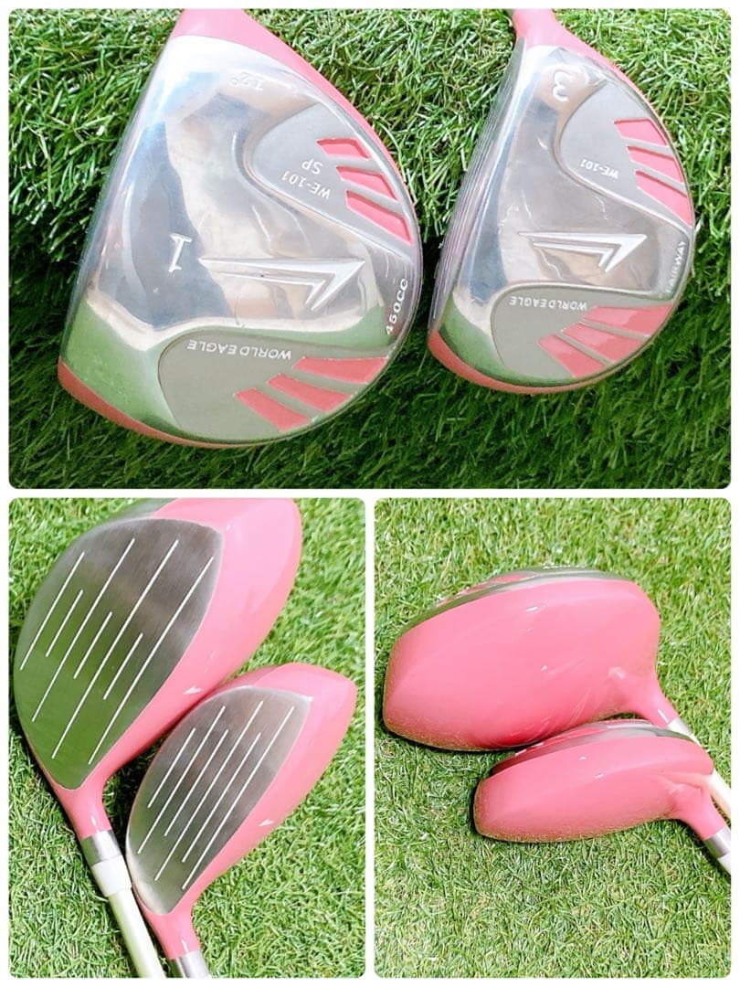 8 初心者オススメ　ゴルフクラブセット　レディース　FLEX L