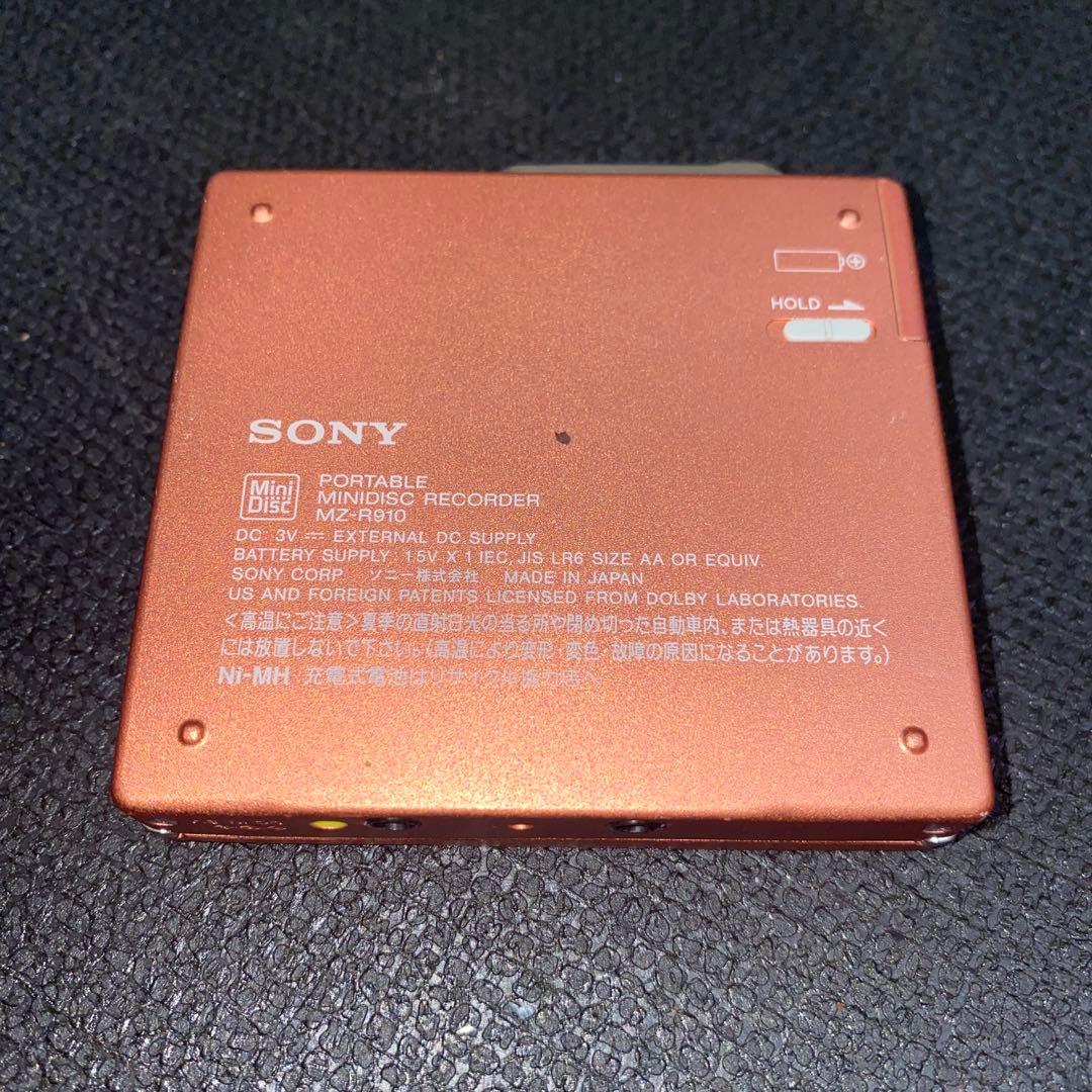 SONY ポータブルMDプレーヤー MZ-R910