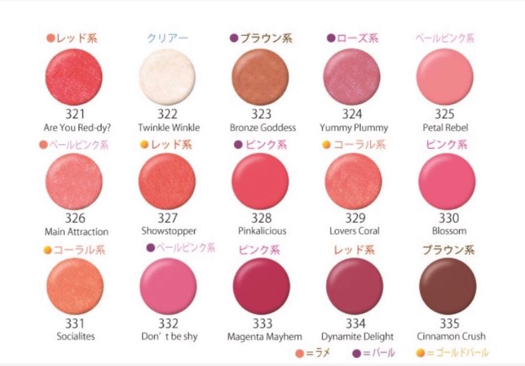 【新品未開封】ラシャスリップス　Luscious Lips 322 2本