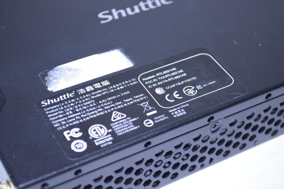 Intel Celeron 3855U デスクトップPC 8GB RAM