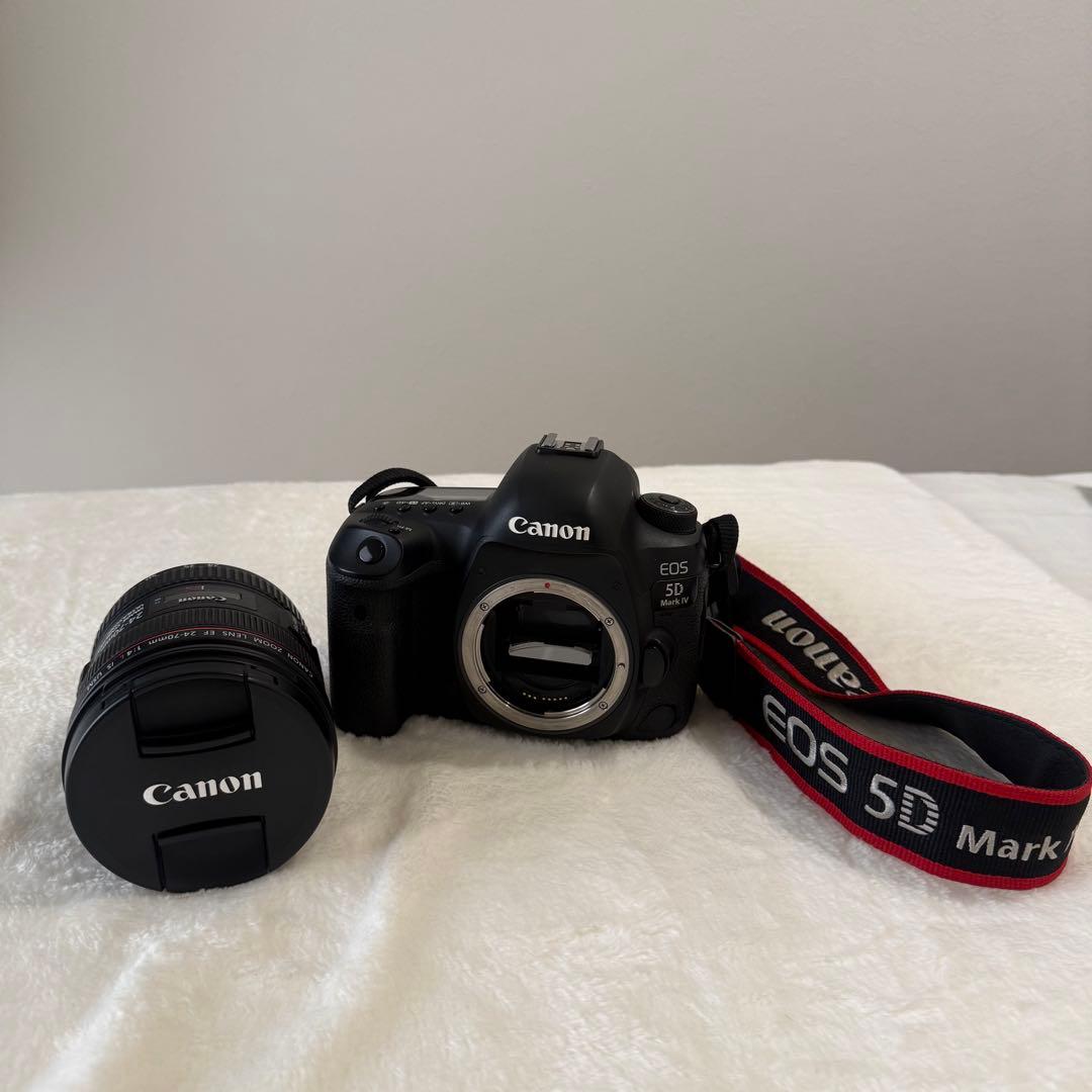 canon5d mark4 EF24-70mm F4L IS USMセット