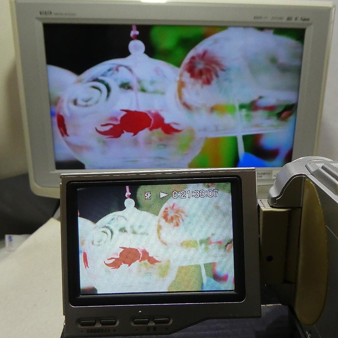 動作品 ソニーDCR-TRV8 MiniDV ビデオカメラ DVDダビングに最適