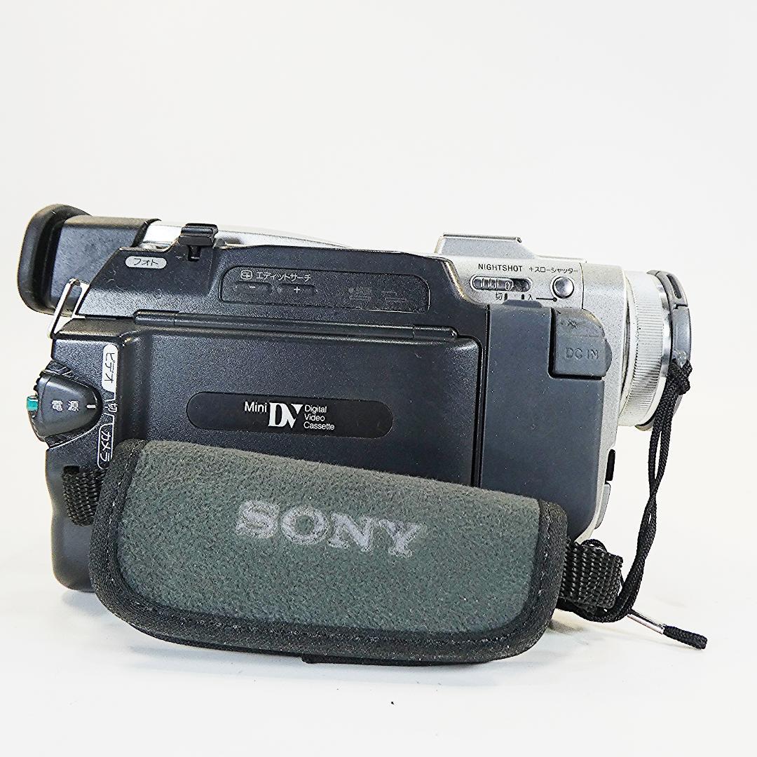 動作品 ソニーDCR-TRV8 MiniDV ビデオカメラ DVDダビングに最適