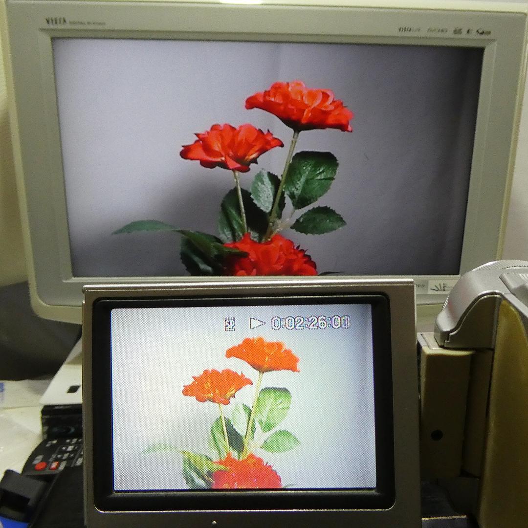 動作品 ソニーDCR-TRV8 MiniDV ビデオカメラ DVDダビングに最適