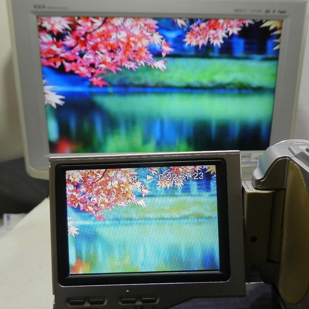 動作品 ソニーDCR-TRV8 MiniDV ビデオカメラ DVDダビングに最適