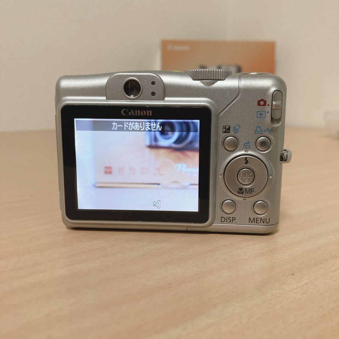 動作確認済　Canon キヤノン PowerShot A700　外箱付　デジカメ