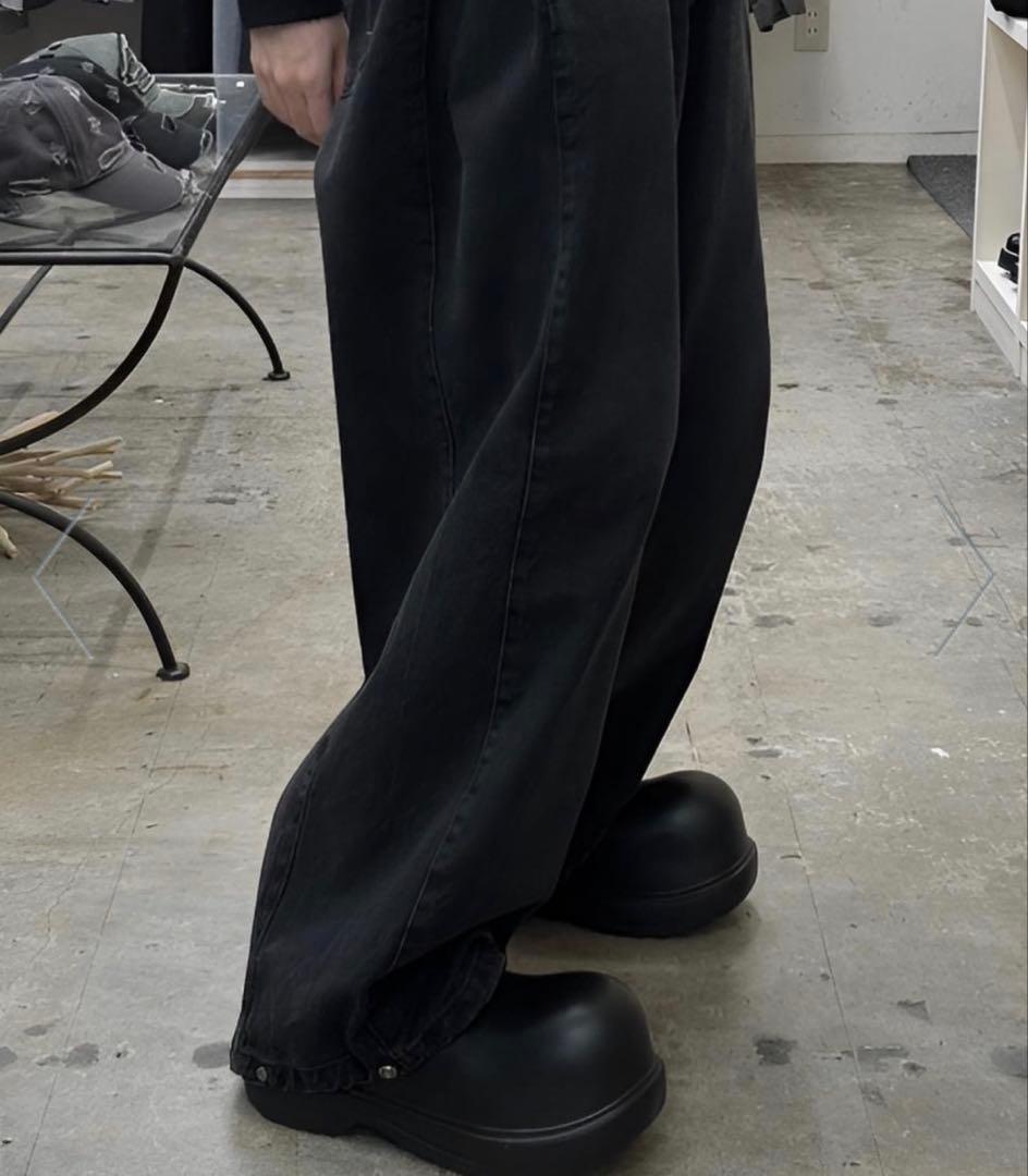 【美品】Chikashitsu +volume sole clog shoes