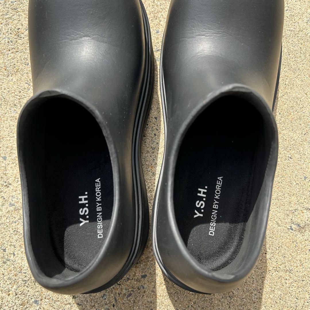 【美品】Chikashitsu +volume sole clog shoes