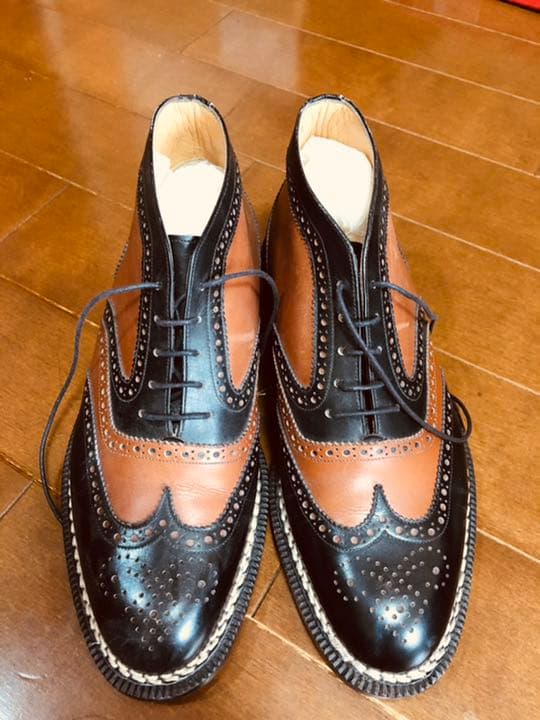 サントーニ　ブーツ　ノルヴェジェーゼ製法　santoni
