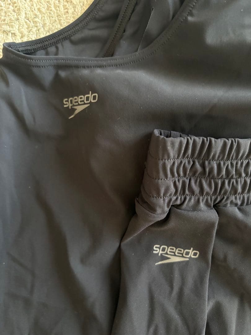 speedo 水着 ステイフィットエコフレアセパレーツ
