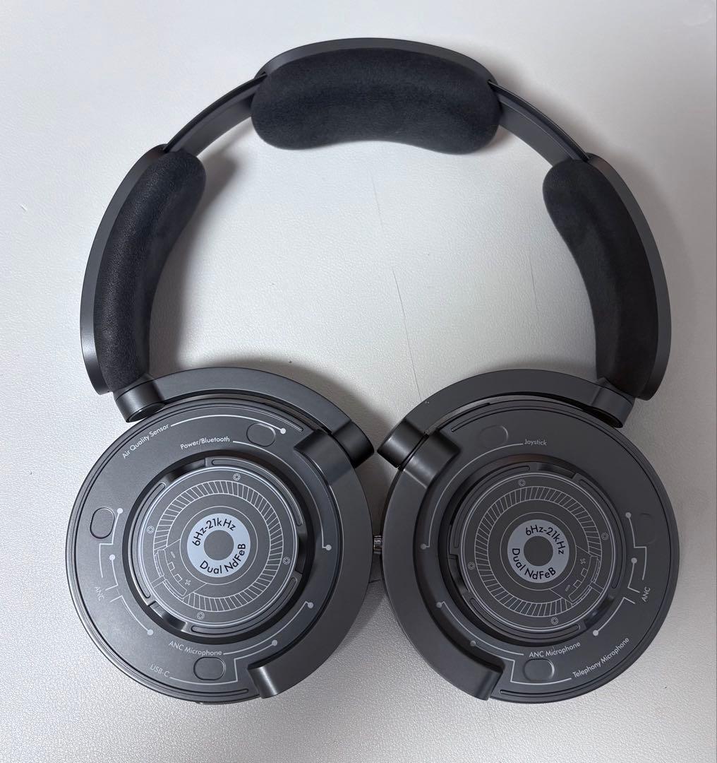 Dyson OnTrac ヘッドホン(替えのキャップ・イヤークッション付き)