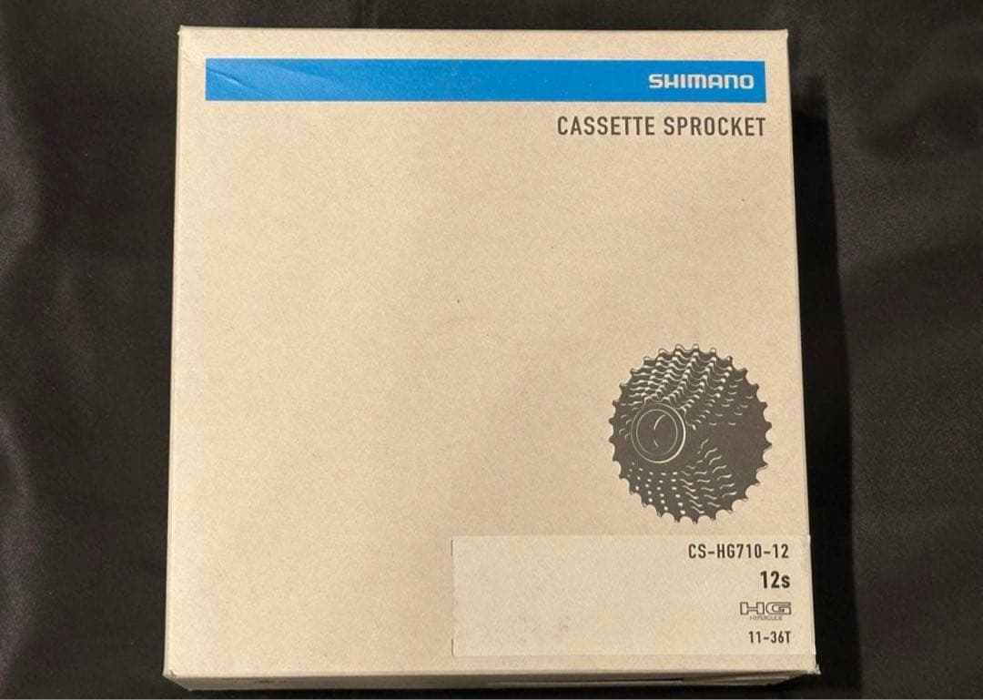 新品送料無料 シマノ CS-HG710-12 105 スプロケット 11-36T