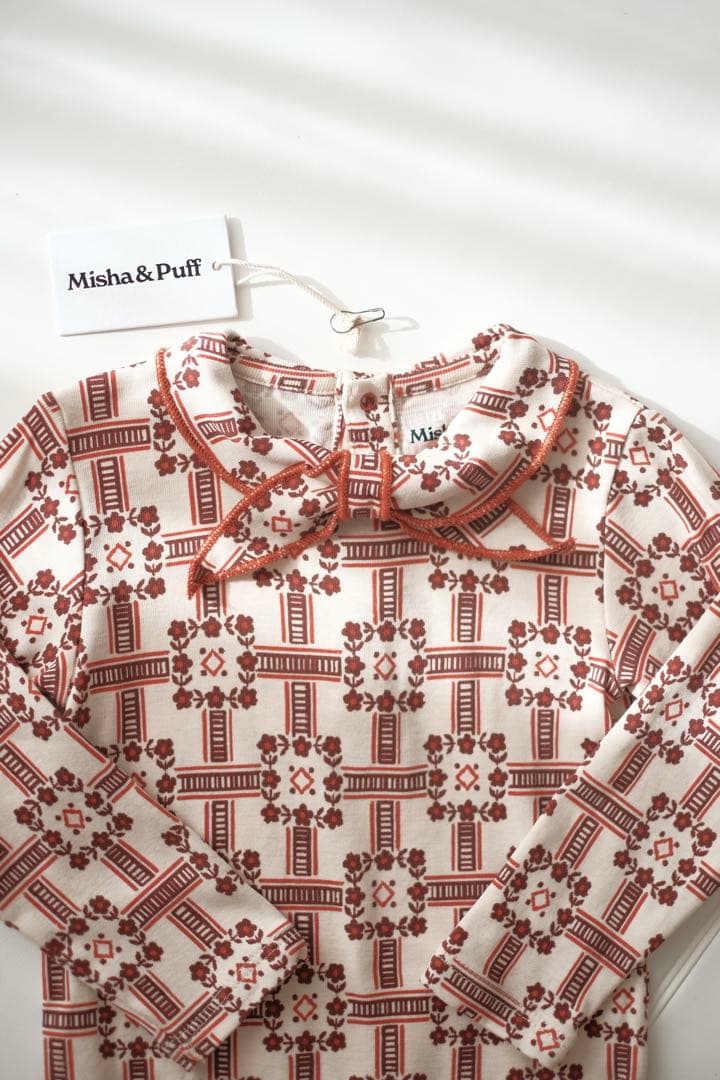 Misha&Puff 花鉄Scout ロンパース