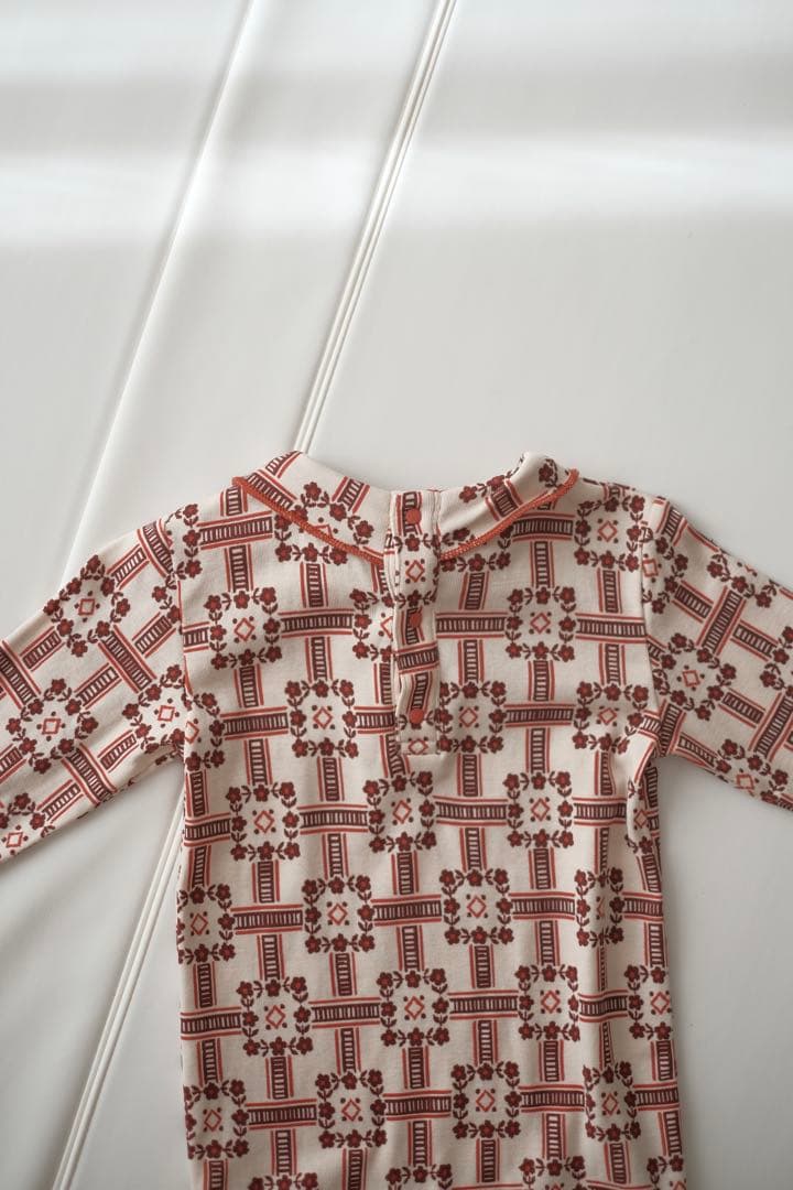 Misha&Puff 花鉄Scout ロンパース