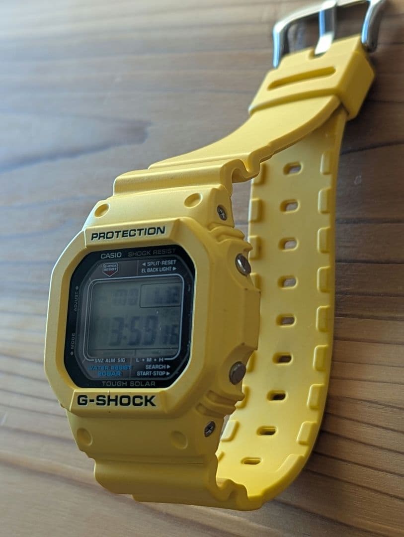 【1/20まで】G−shock タフソーラー イエロースピード G5600-A