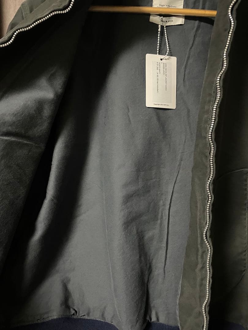 &*様 BOWWOW DECK ZIP JACKET AGED デッキジャケット