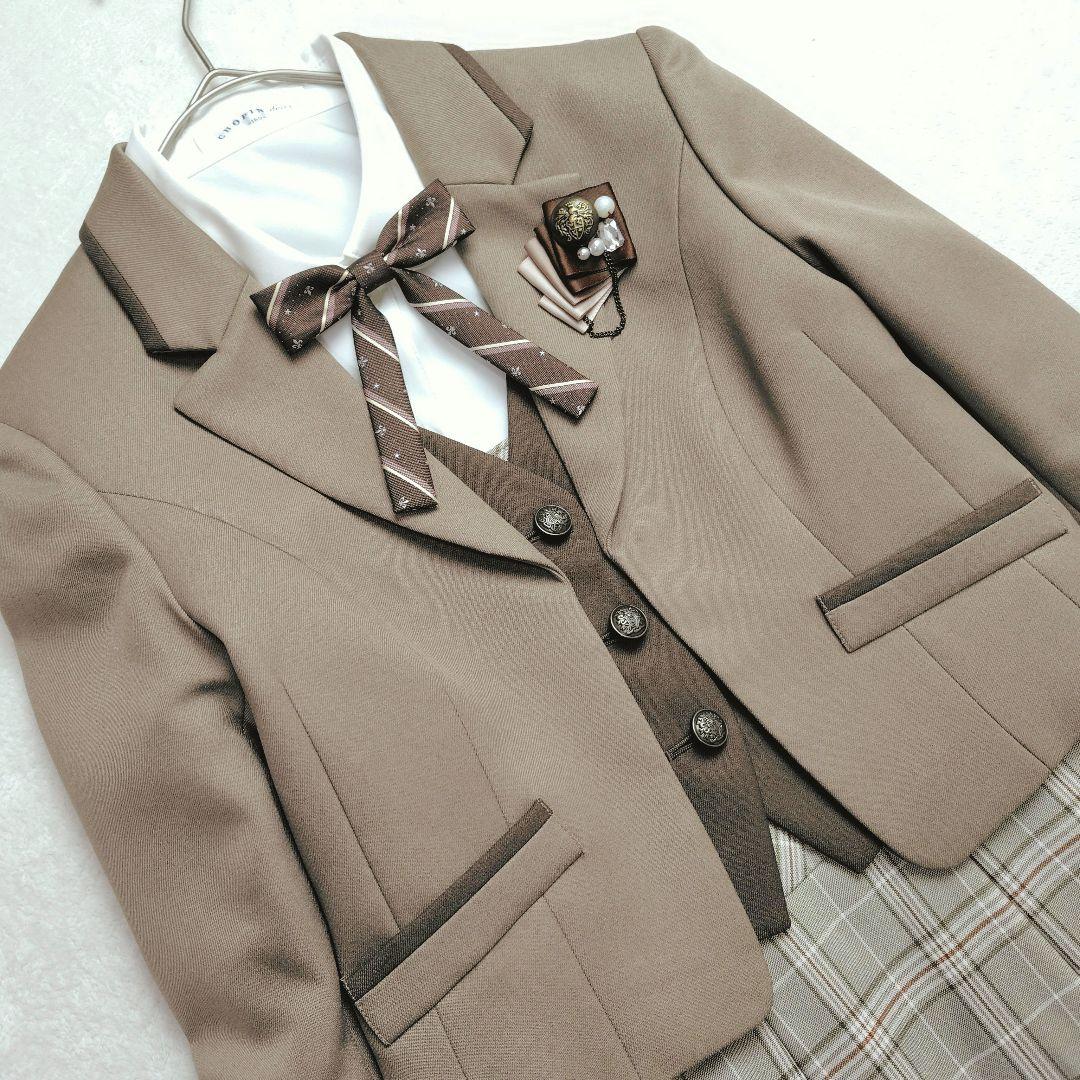 CHOPIN deux ショパンドゥ160 卒業式 フォーマルスーツ 5点セット