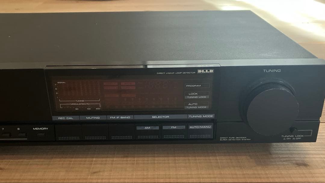 KENWOOD　TUNER KT-2020（B）　動作確認済み