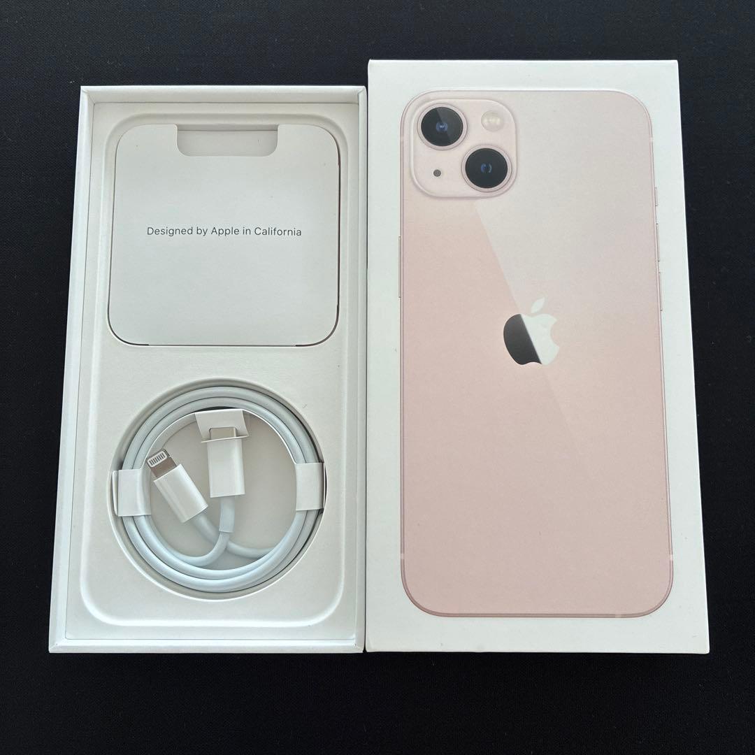【美品】iPhone 13 128GB ピンク＋pixel6a 128GB 白