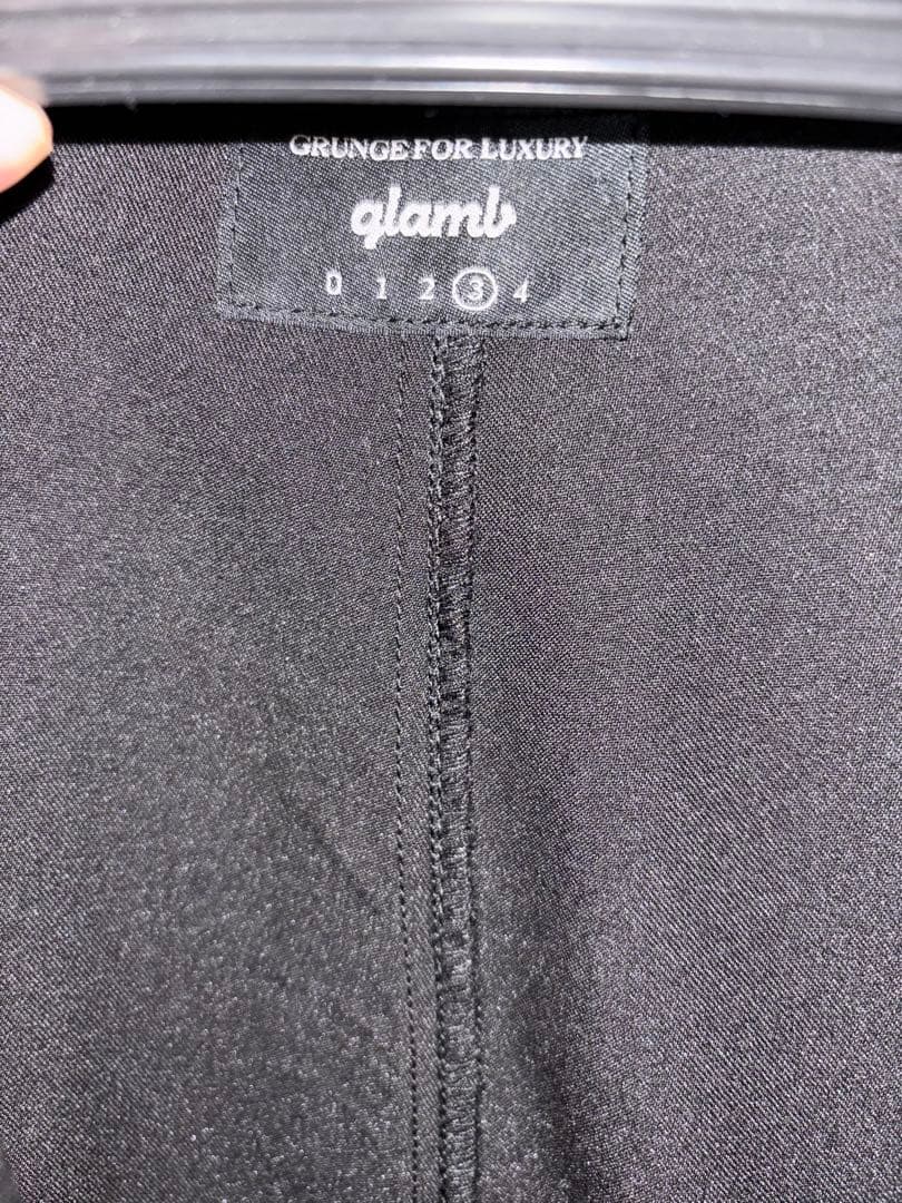 y*8様 glamb　ライトジャンプスーツ　黒