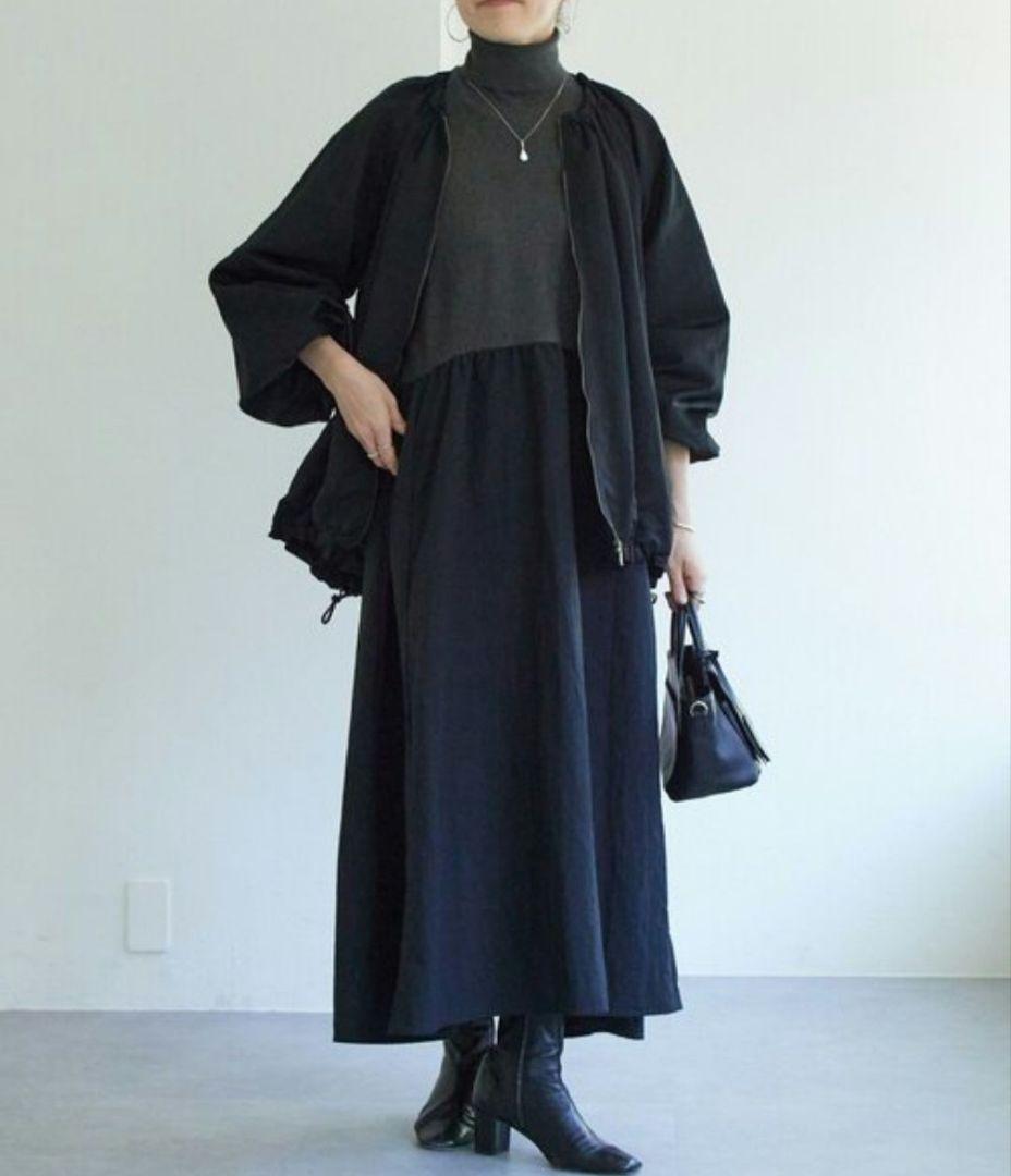 wako様【✨新品✨】BEARDSLEY ビアズリー ◎ギャザーブルゾン　黒