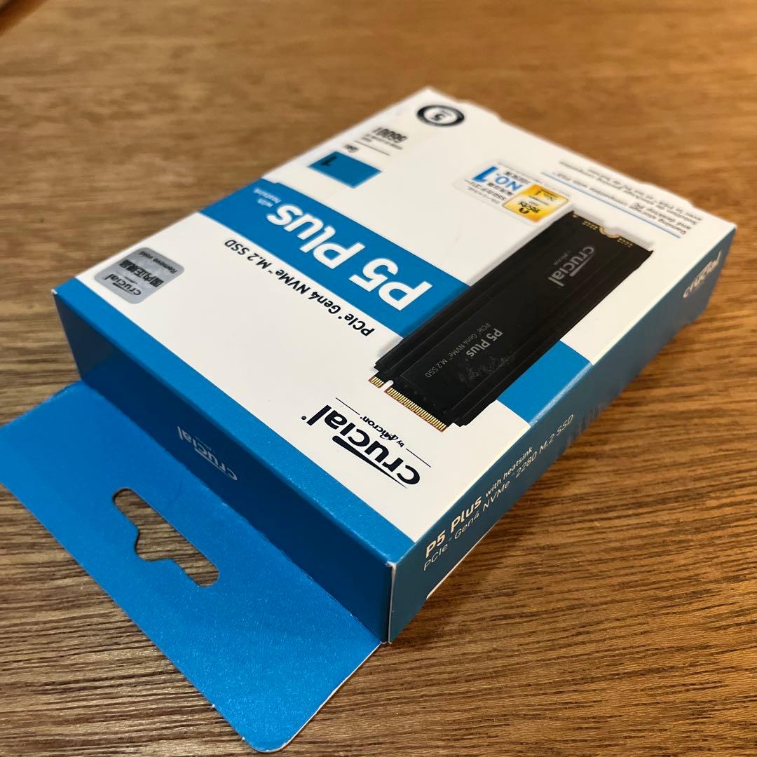 内蔵型SSD crucial P5 Plus 1TB M.2 SSD