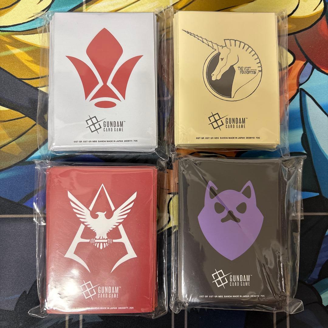 【早い者勝ち】ガンダムカードゲーム オフィシャルスリーブEX プレミアムバンダイ