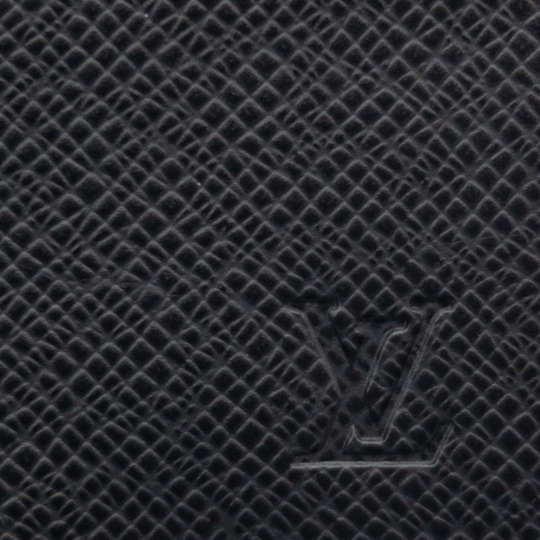 【極美品】ルイヴィトン　アンヴェロップカルトドゥヴィジット　名刺入れ　タイガ　黒