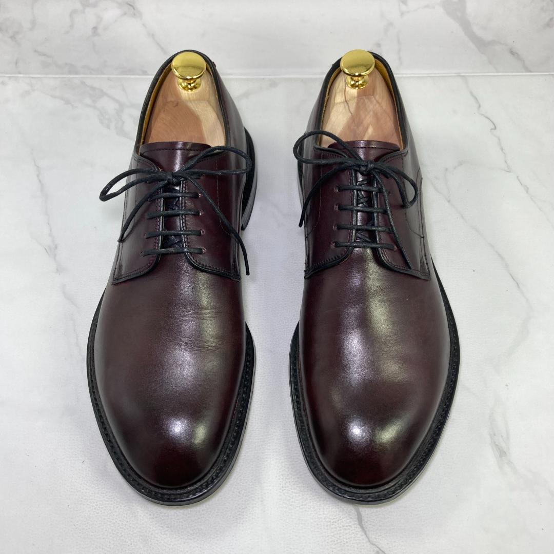 【美品】REGAL J291 プレーントゥ 25.5㎝ ブラウン