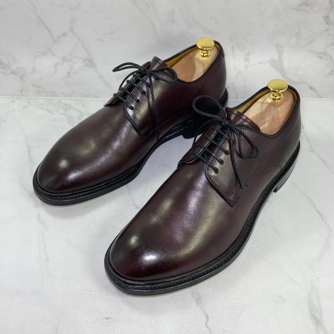 【美品】REGAL J291 プレーントゥ 25.5㎝ ブラウン