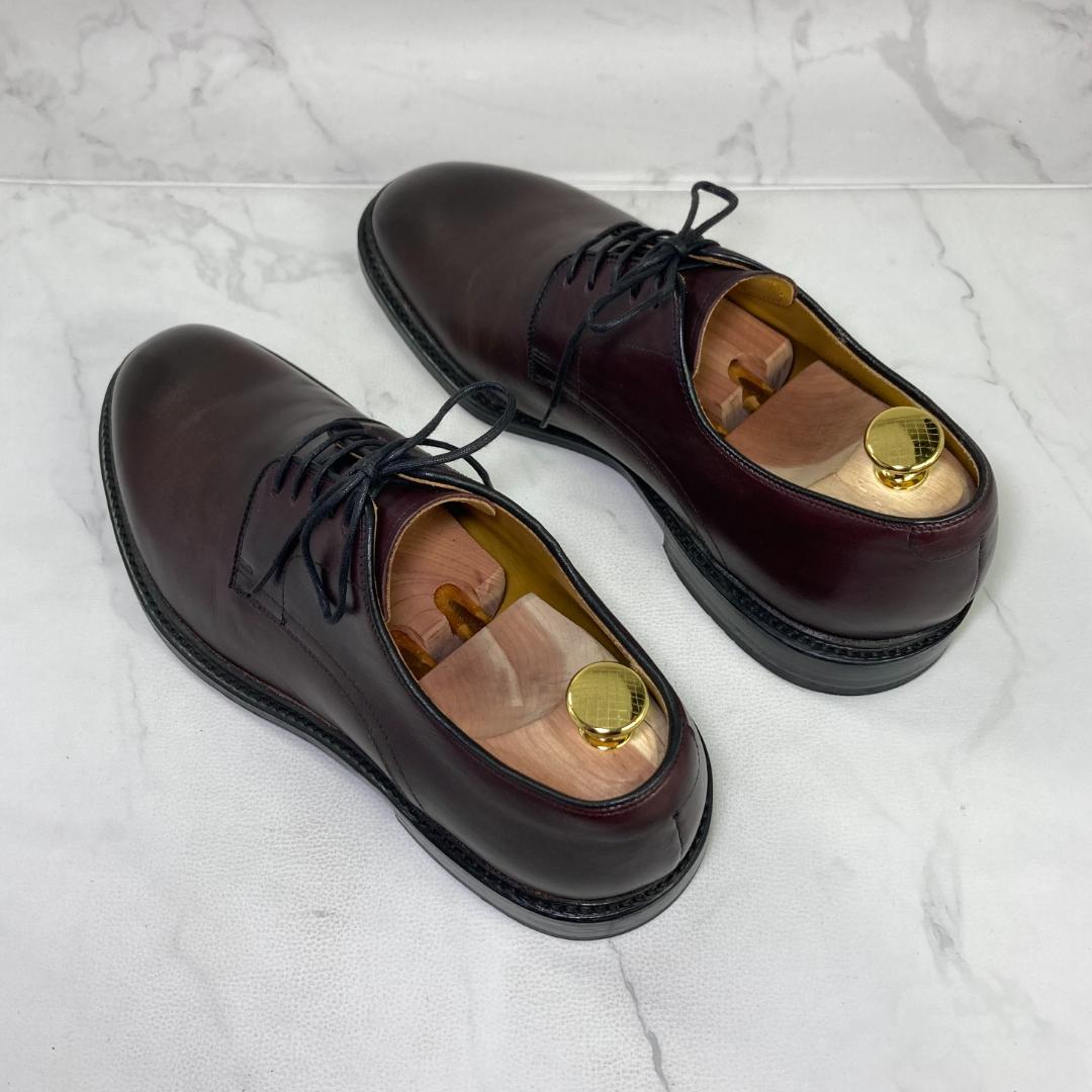 【美品】REGAL J291 プレーントゥ 25.5㎝ ブラウン