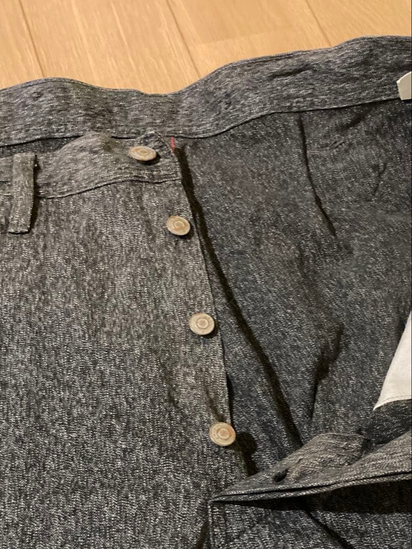 パンツ SUGAR CANE BLACK COVERT ENGINEER PANTS