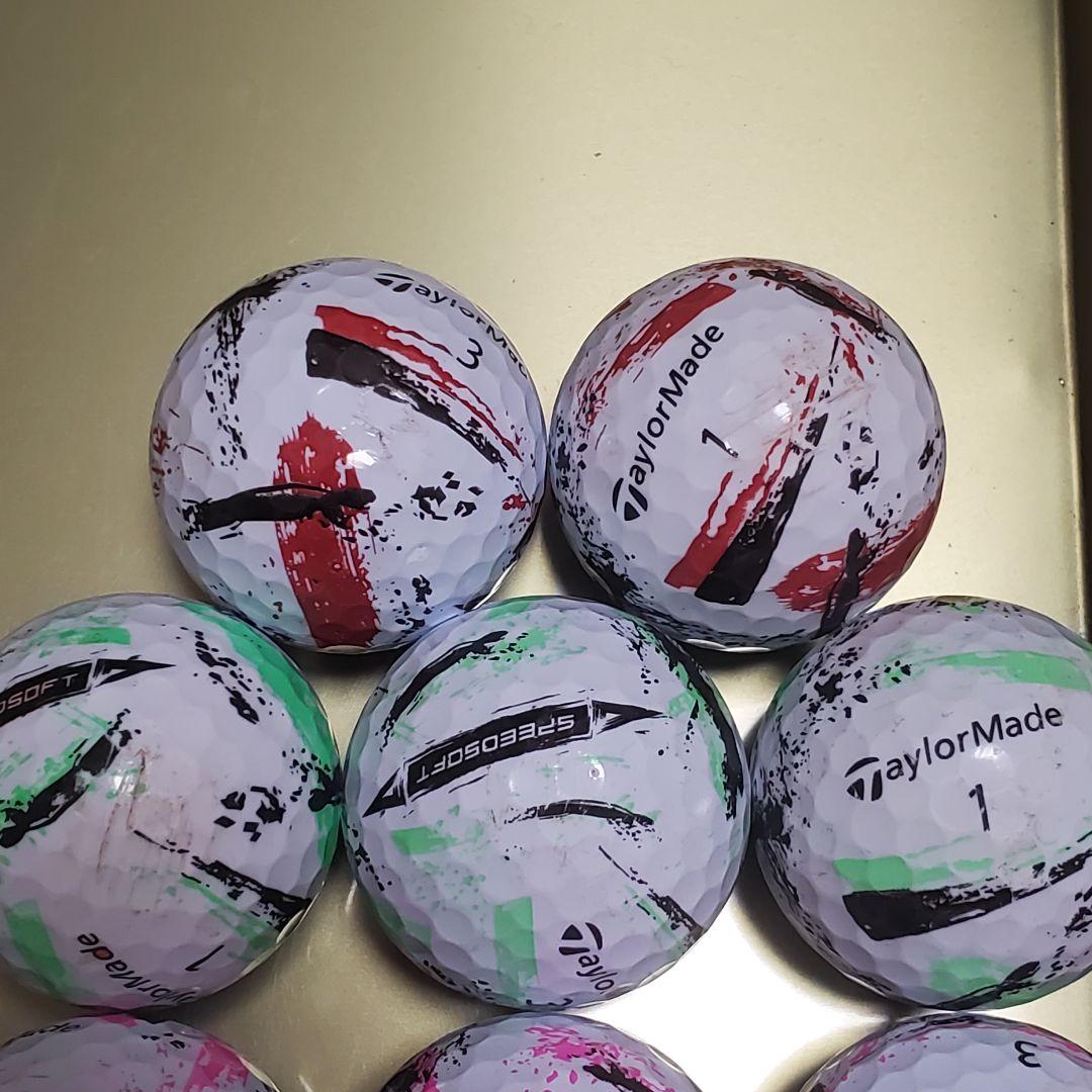 テーラーメイドロストボール年式種類混合 練習用 82個