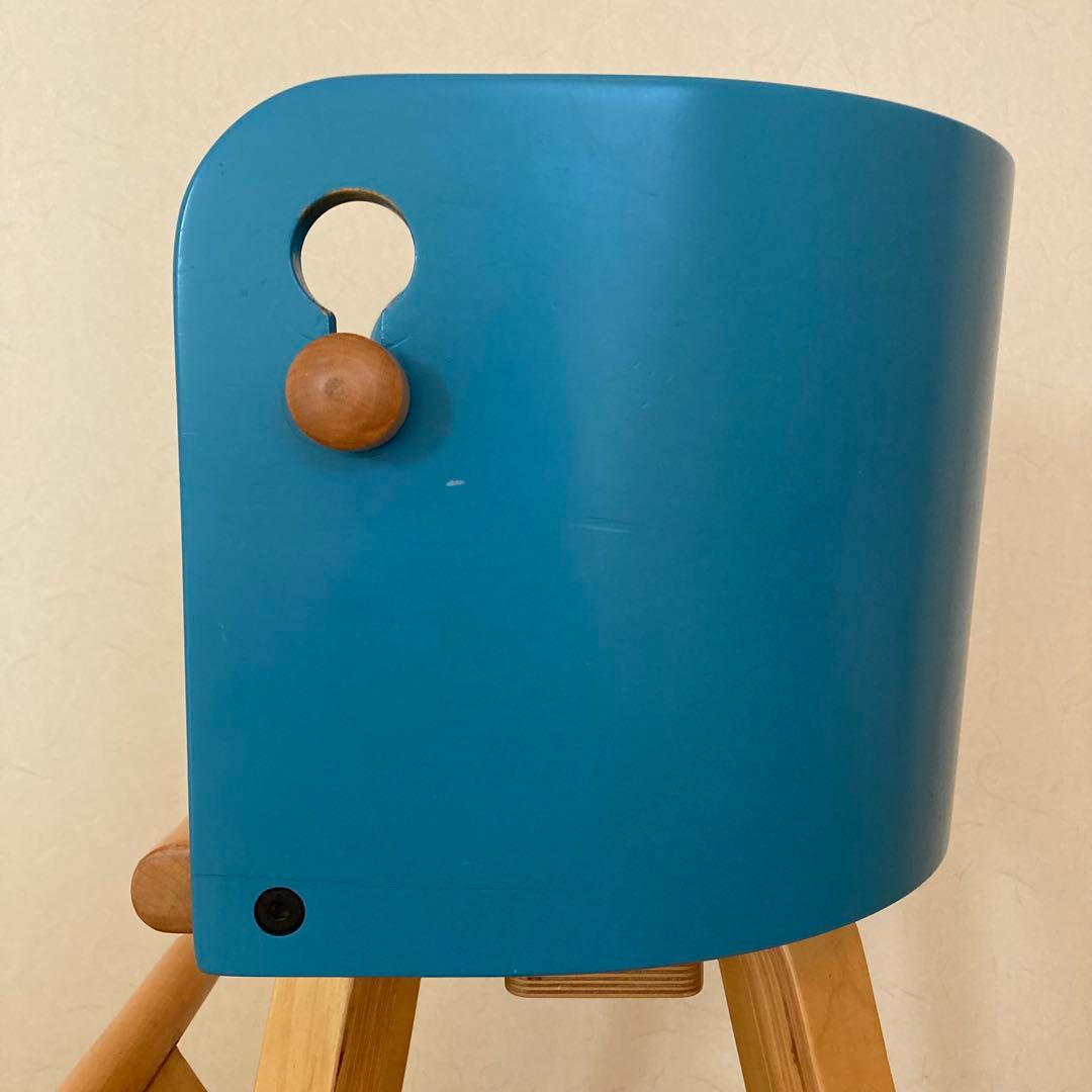 CAROTA chair カロタチェア ベビーチェア ハイチェア　ブルー　青