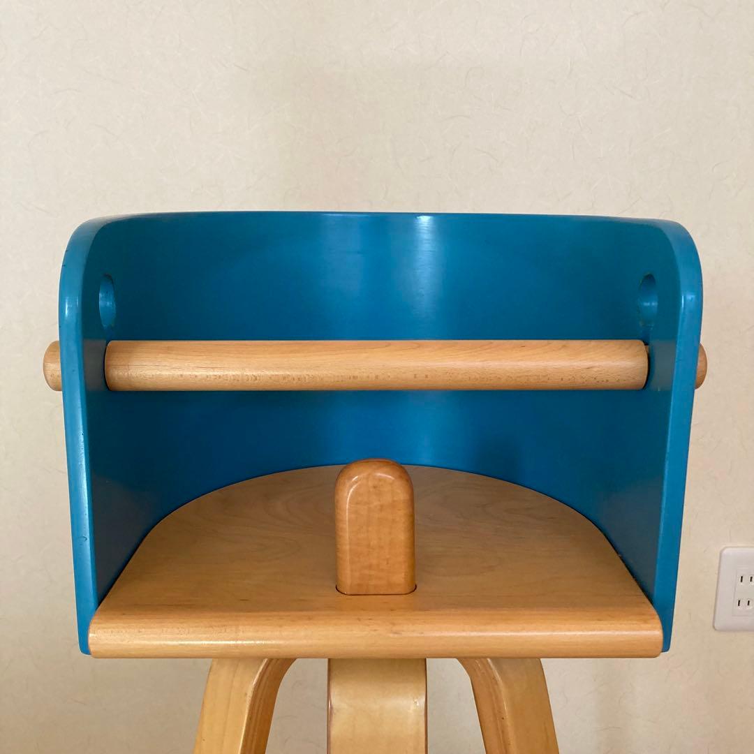 CAROTA chair カロタチェア ベビーチェア ハイチェア　ブルー　青