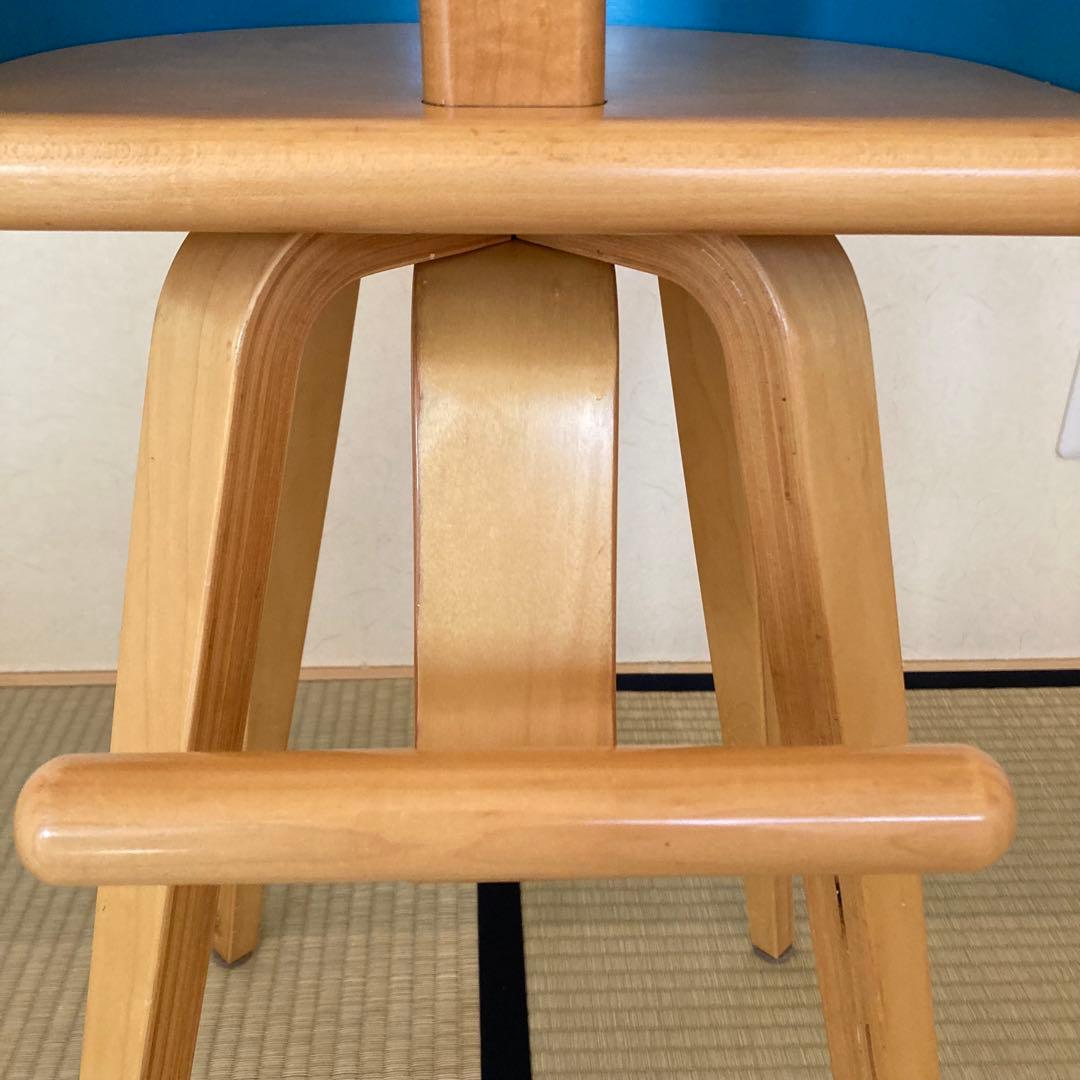 CAROTA chair カロタチェア ベビーチェア ハイチェア　ブルー　青