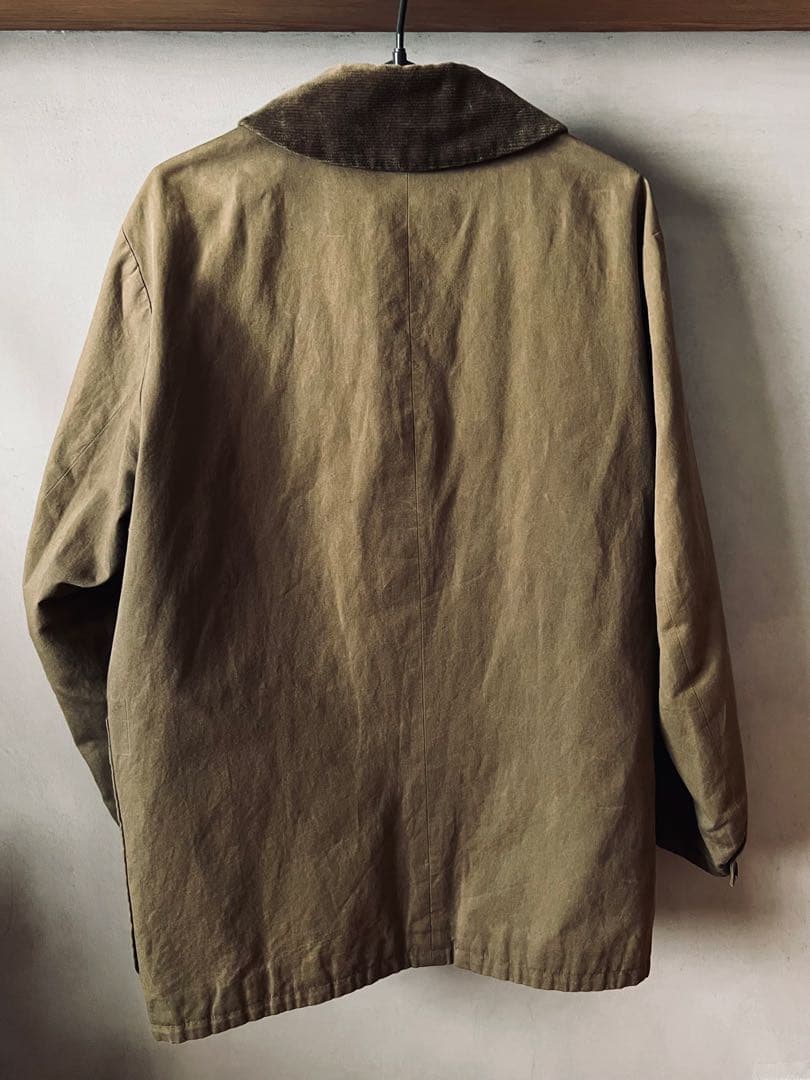 YAECA WRITE オイルドジャケット/オリーブ/ M