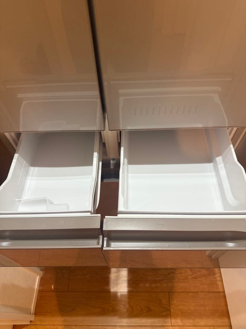 直取引専用 HITACHI R-HW54R 冷蔵庫 2021年製 クリスタルドア