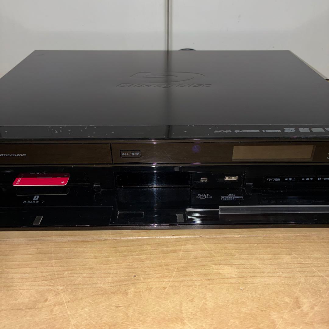 大容量モデル　東芝レグザ　ブルーレイレコーダー　RD-BZ810