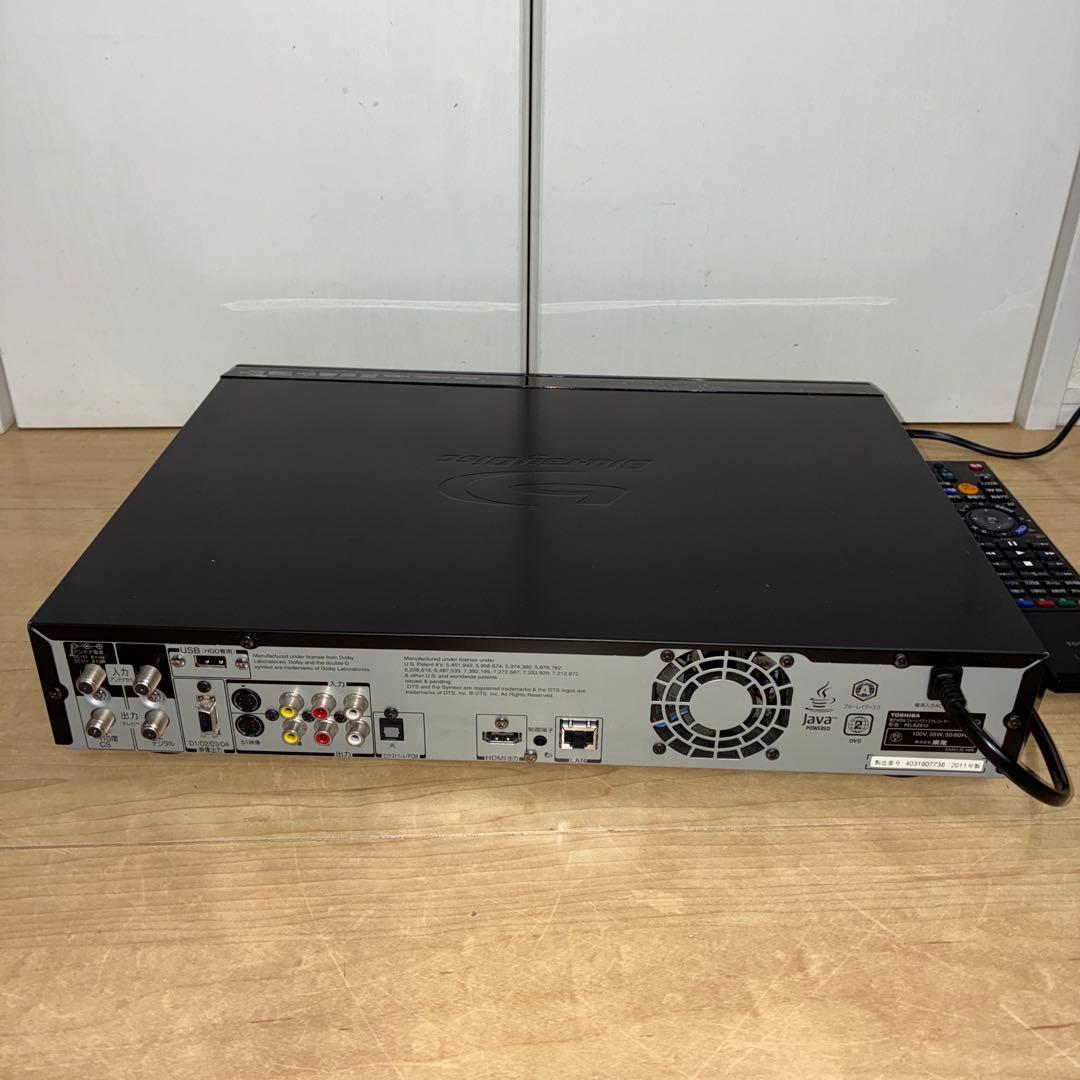 大容量モデル　東芝レグザ　ブルーレイレコーダー　RD-BZ810