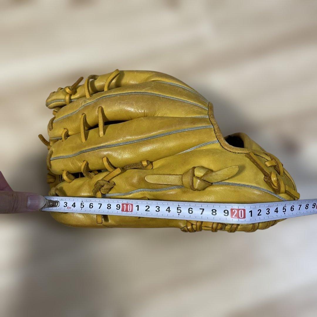 asics ゴールドステージ グローブ イエロー