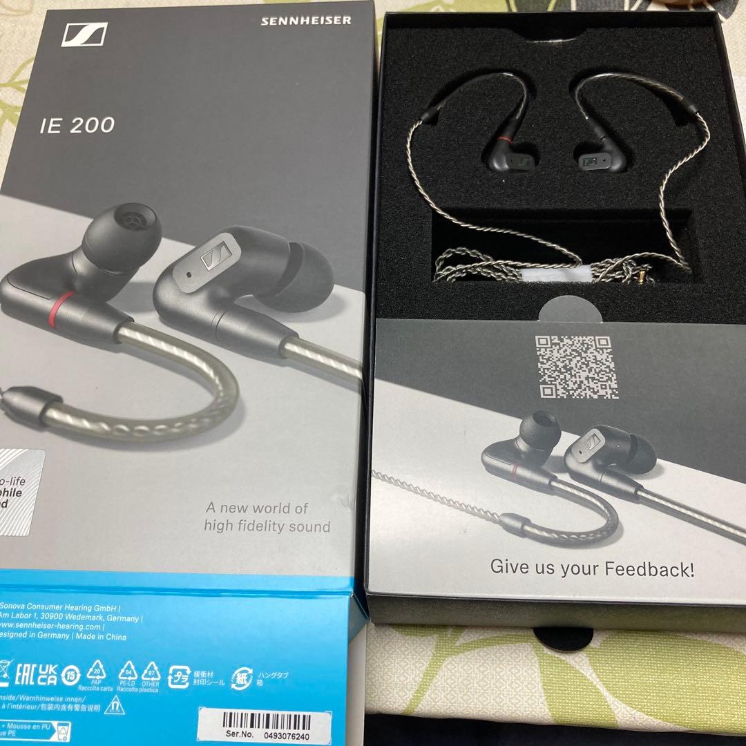 ゼンハイザー イヤホン 有線 IE 200