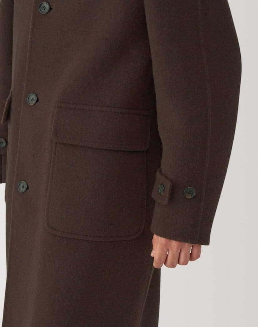 MUJI Labo無印良品 紳士 カシミヤ混ダッフルコート 新品タグ付