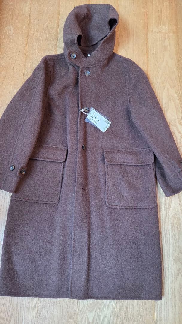 MUJI Labo無印良品 紳士 カシミヤ混ダッフルコート 新品タグ付